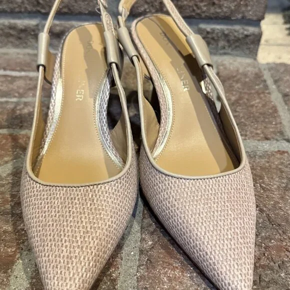 Donald Pliner Elliemay Nylon Mesh Leather Lining Slingback - Picture 2 of 10